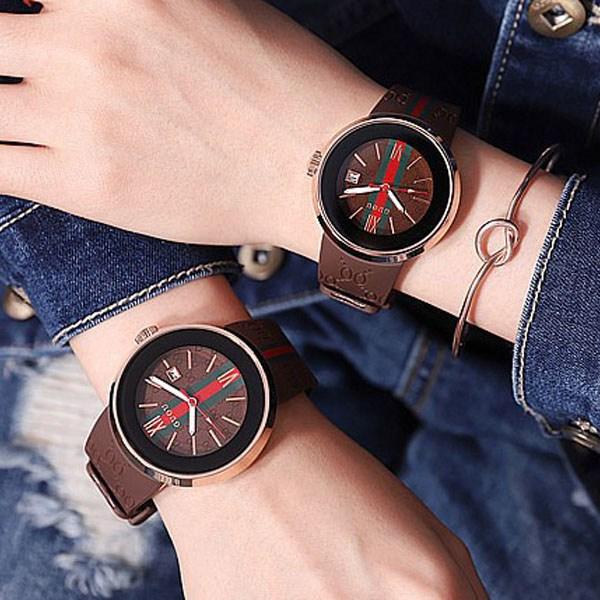 Elux Mall GUOU 8192 Quartz Watch Two Sizes,Korean Popular Watches