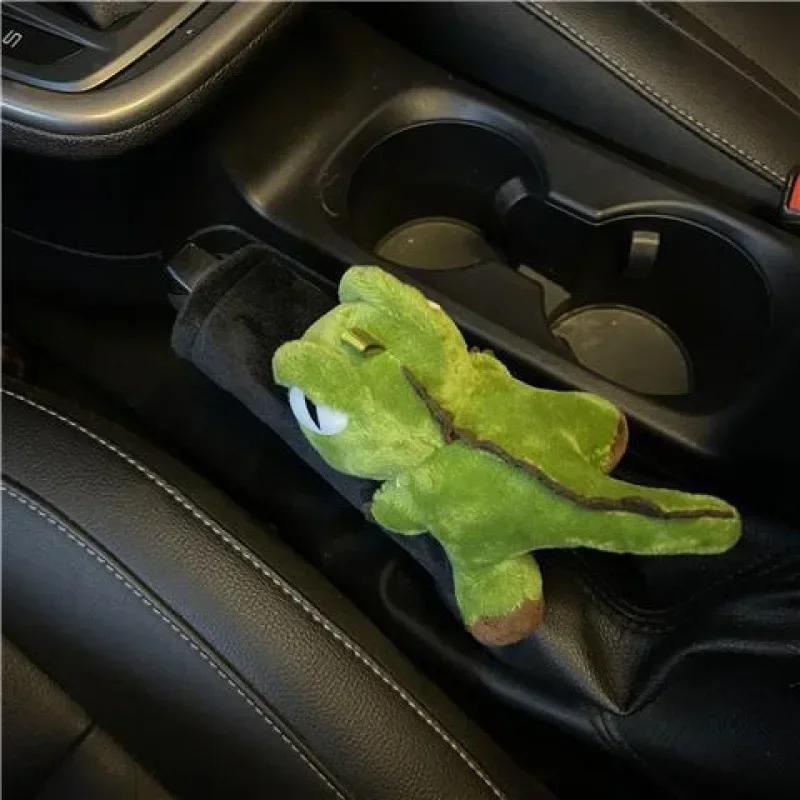 High Quality Soft Plush Bowknot Car Gear Shift Cover Auto Shifter Hand Brake Car SeatBelt Cover Auto Interior Accessories