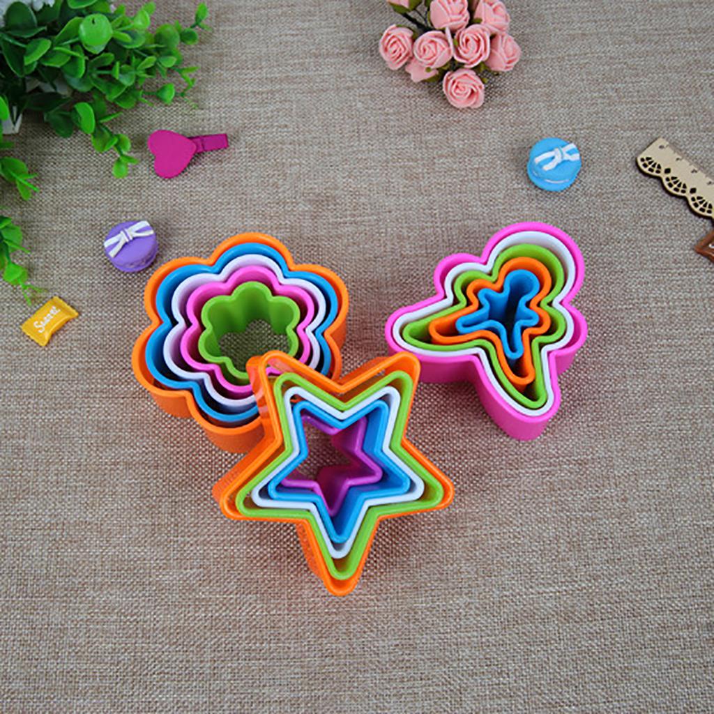 Random Color Shape Gingerbread Cookie Cutter Mold Cake Baking Frame Tools Pastry Accessories Christmas Decorations Kitchenware