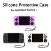 Silicone Protective Case Shockproof Soft Case Cover Anti-Scratch with Lanyard for Anbernic RG35XX H Retro Handheld Game Console