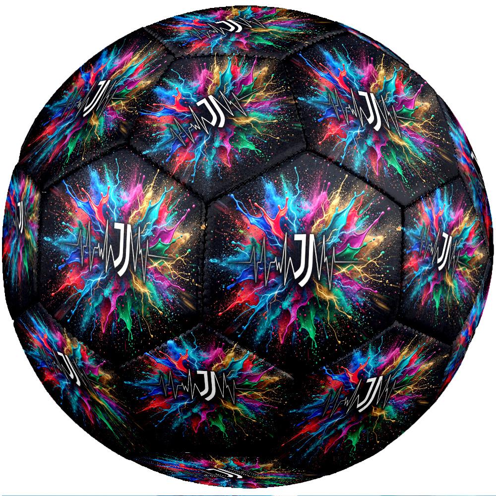 Juventus FC Theme soccer ball Size 5 Soccer Ball Soft Touch Professional Training Football for Outdoor Sports