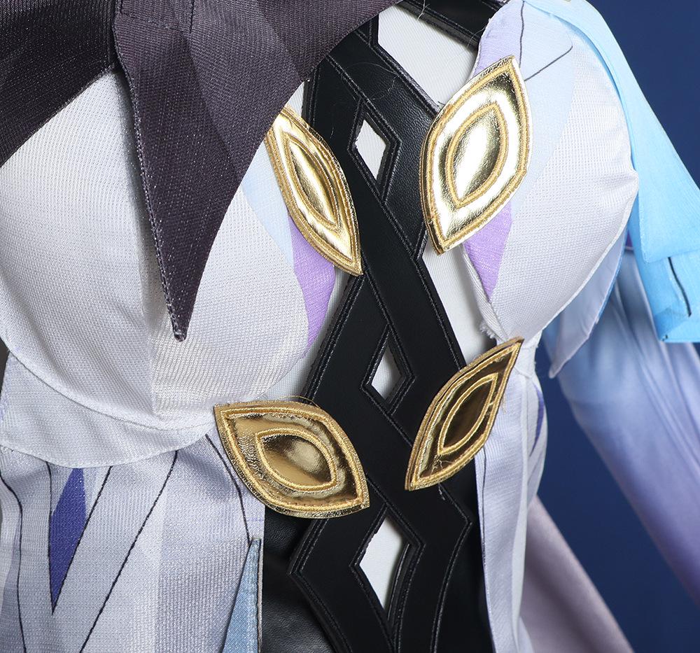 Genshin Impact Skirk & Tartaglia Cosplay Women's Costume Set