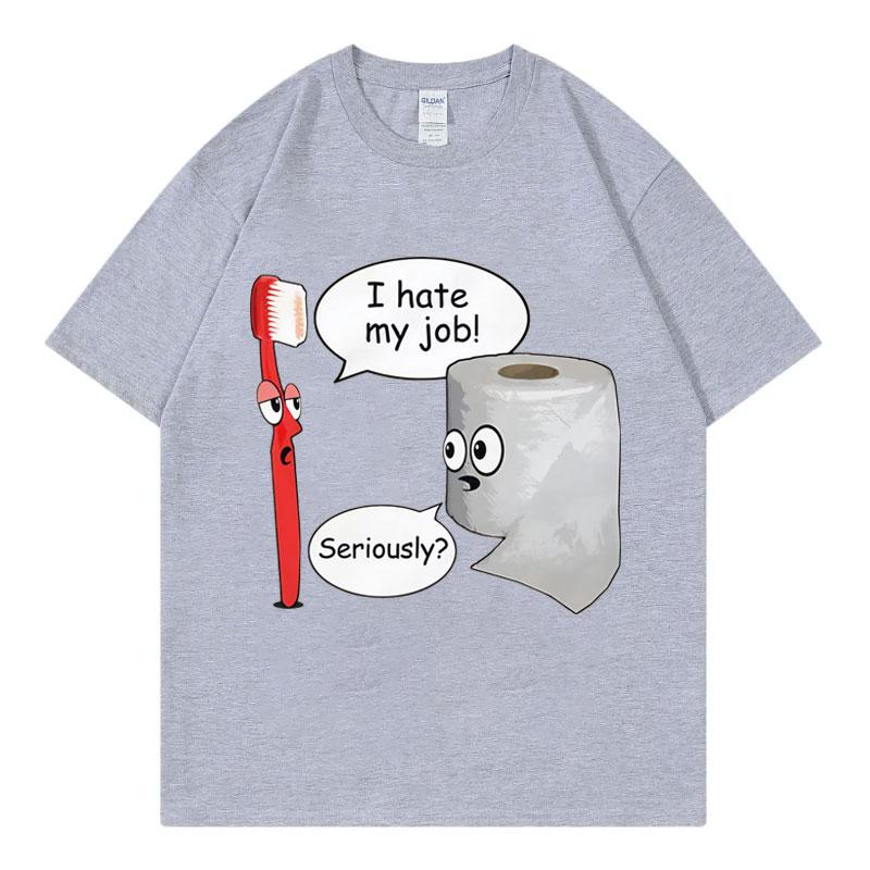 Limited Funny Meme Graphic T Shirts High Street Fashion Trend Short Sleeve Tshirt Men Women Casual Oversized Cotton Tshirts