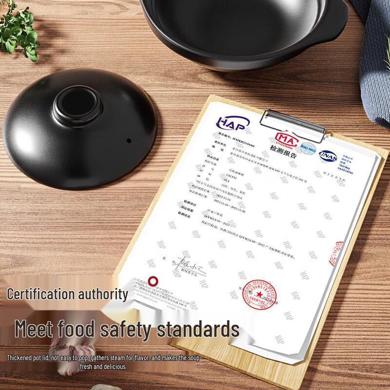 Sichun Ceramic Casserole Pot for Gas Stoves