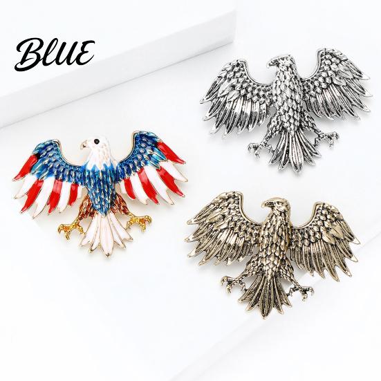 Veterans Day Pin Bald Eagle Brooch for Men And Women