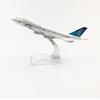 Jasontutu Model Samolotu 16cm Air New Zealand Boeing 747 Model Samolotu Samolot Modelowy 1:400 Diecast Metal Samoloty Samolot Zabawka Prezent