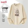Baleno Men's American Style Printed Cotton Long Sleeve T-Shirt
