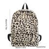 Leichte Schultasche für Schüler Harajuku Tagesrucksack für Schüler Aufbewahrungstasche Rucksack mit Leopardenmuster Herren