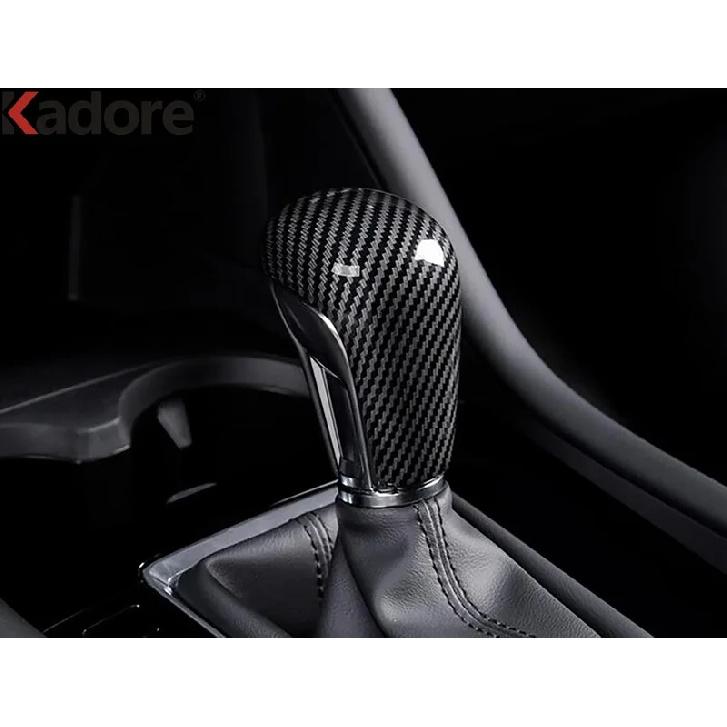 Car Gear Shift Knob Head Cover Trim For Mazda CX30 CX-30 -  2024 CX-50  2024 Carbon Fiber Interior Accessories