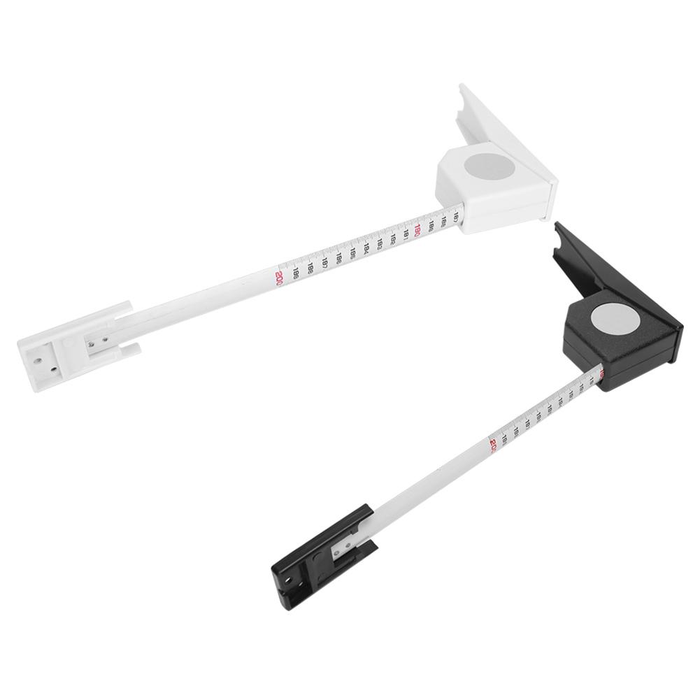 Measuring Ruler Retractable Measure Tool 2 Meters Height Stature Meter Retractable Measuring Tape Ruler Metal Measuring Tool