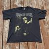 Cradle of Filth 2007 VIP Tour T-Shirt XL Schwarzes Gothic Metal Band T-Shirt Vintage Unisex T-Shirt