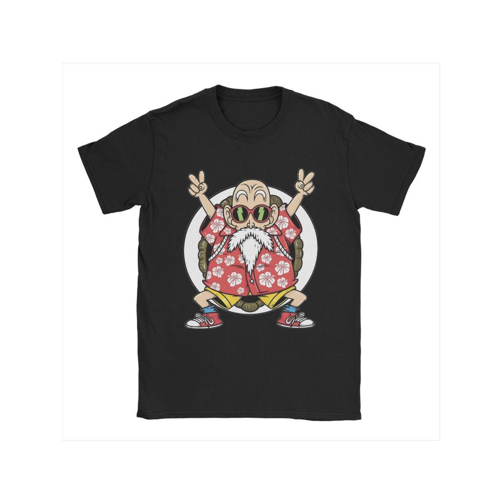 

Hawaiian Roshi T-Shirt,Soft Breathable & Fade-Resistant, Classic Fit for Daily Casual Wear XXL белый