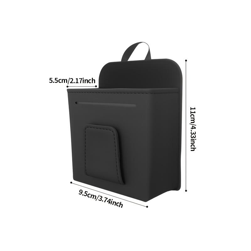 Multi-Functional Car Air Vent-Mounted Storage Organizer Box with Adhesive Suction Cup | Dashboard Organizer with Phone Holder