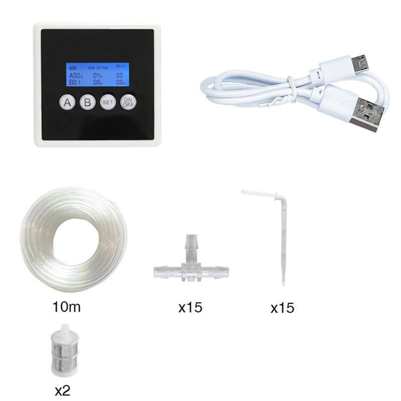 A03F-Automatic Garden Irrigation Controller Intelligent Drip Irrigation Water Pump Timer System Home Sprinkle Watering Device