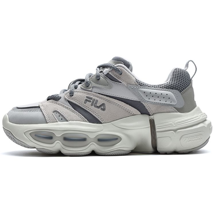 Fila ET Comfortable Sports Low-Top Lifestyle Shoes Women Sneaker Gray F12W312120FAN