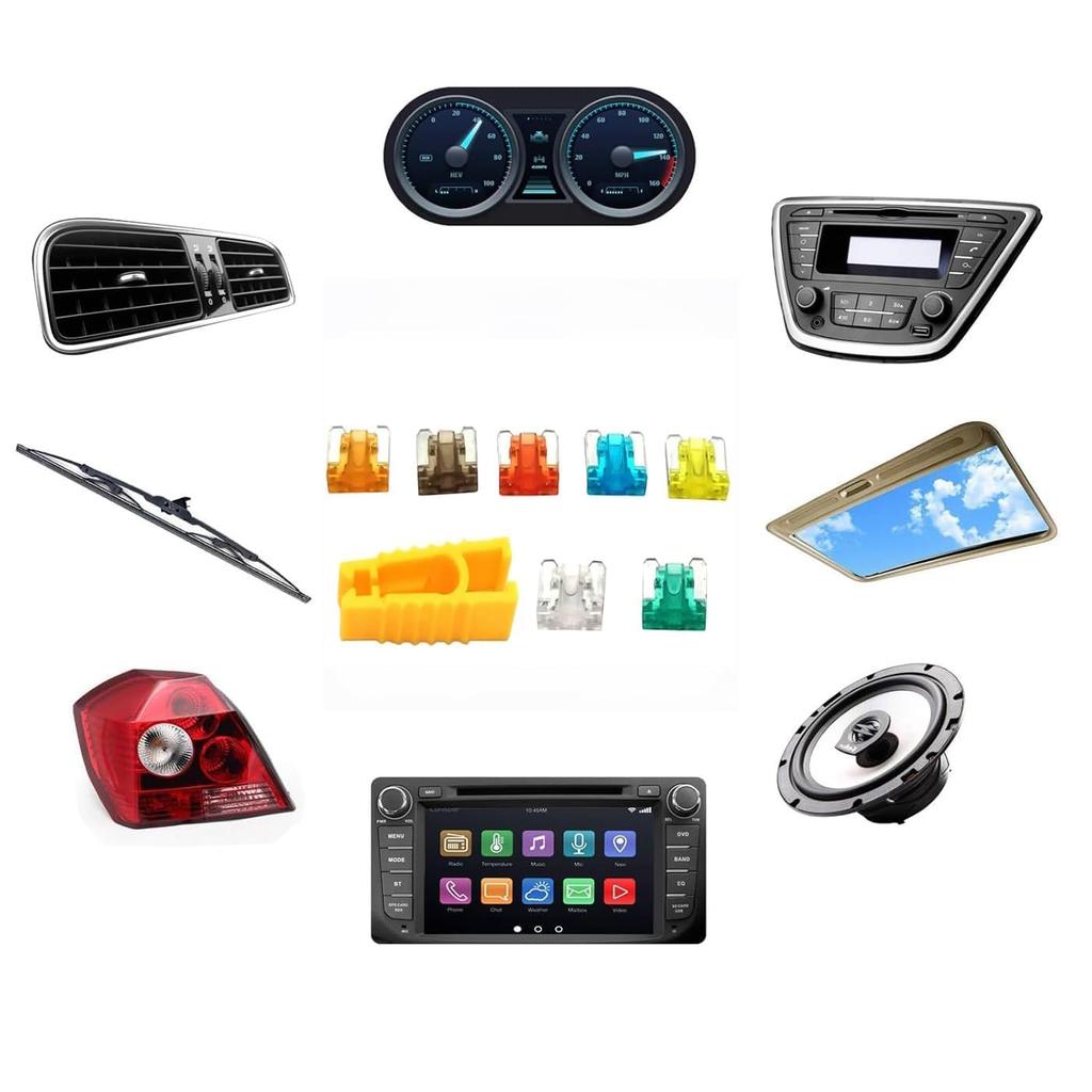 Mirhua Blade Fuse, Car Blade Fuse, Small Flat Fuse, Power