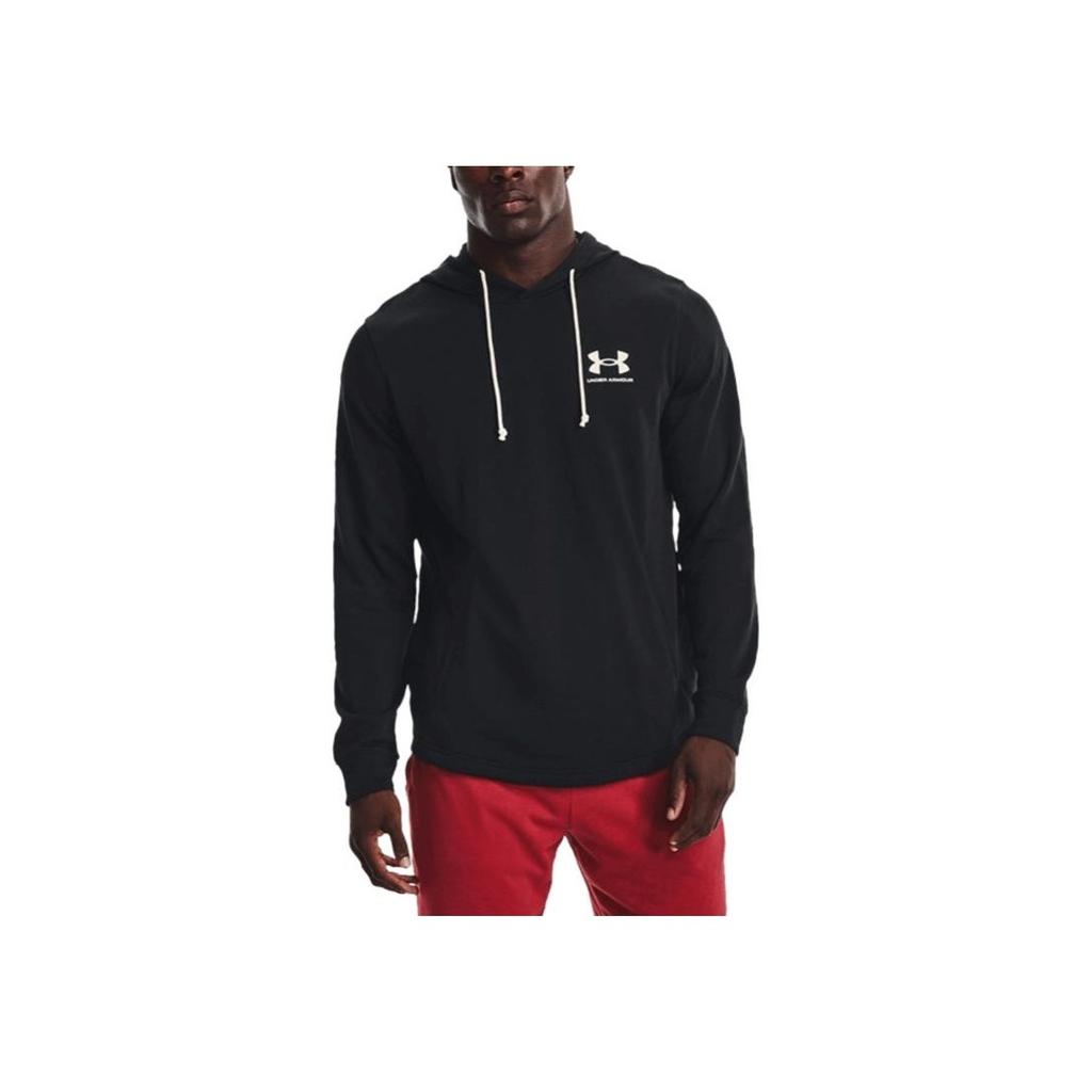 Under Armour Logo Hoodie Men Hoodies Black 1370401-001