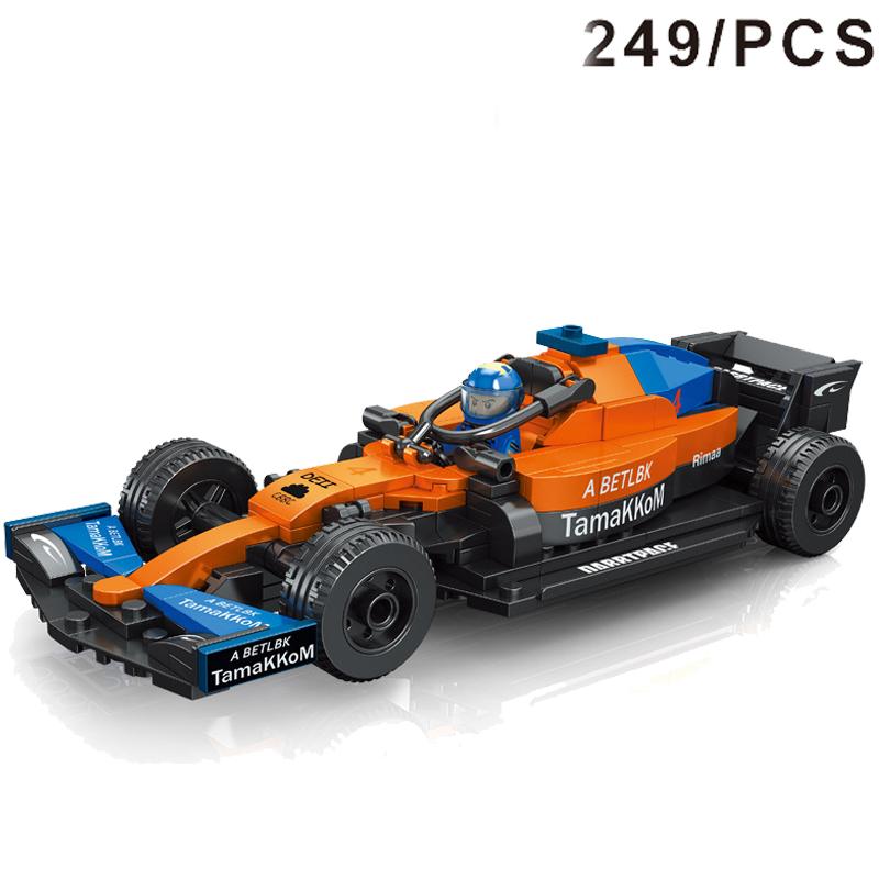 

Технические гоночные машины Формулы 1 F1 Speed Champions Building Blocks City Rally Super Racers Модель автомобиля Кирпичи Игрушки для детей Подарки