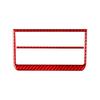 Red Real Headlight Switch Button Carbon Fiber Sticker For Toyota Tundra -24