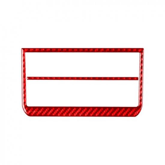 Red Real Headlight Switch Button Carbon Fiber Sticker For Toyota Tundra -24