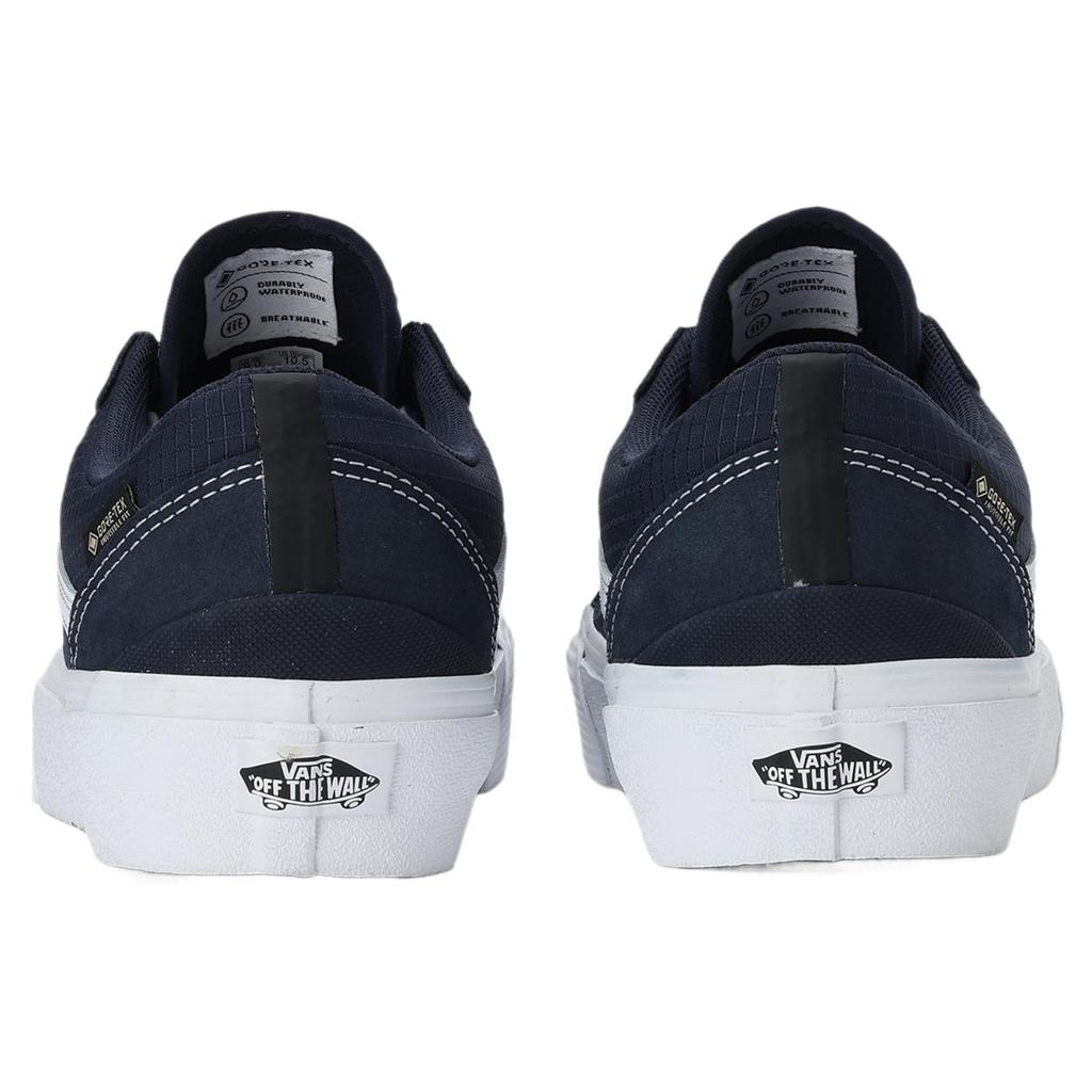 Vans GORE-TEX® Fitted Versatile Simple Breathable Low-Top Skate Shoes Unisex Sneakers Blue White VN0009QGNWD