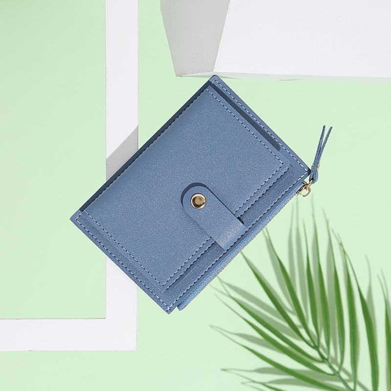 Short Women Wallets Slim Card Holder Female Purses Cute Simple Women's Wallet