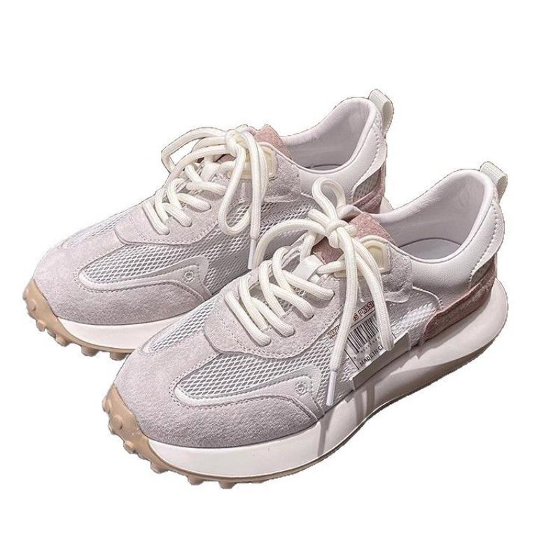 Leather waffle children versatile mesh breathable sneakers summer new hollow dad sandals