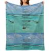 Turks & Caicos National Song Throw Blanket Sleeping Bag Fashion Sofas heavy to sleep christmas decoration Blankets