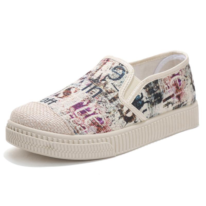 

Старые пекинские туфли из ткани женские парусиновые туфли весенние новые туфли рыбака повседневные ленивые туфли для мам с одной педалью женские одинарные туфли 35 красный