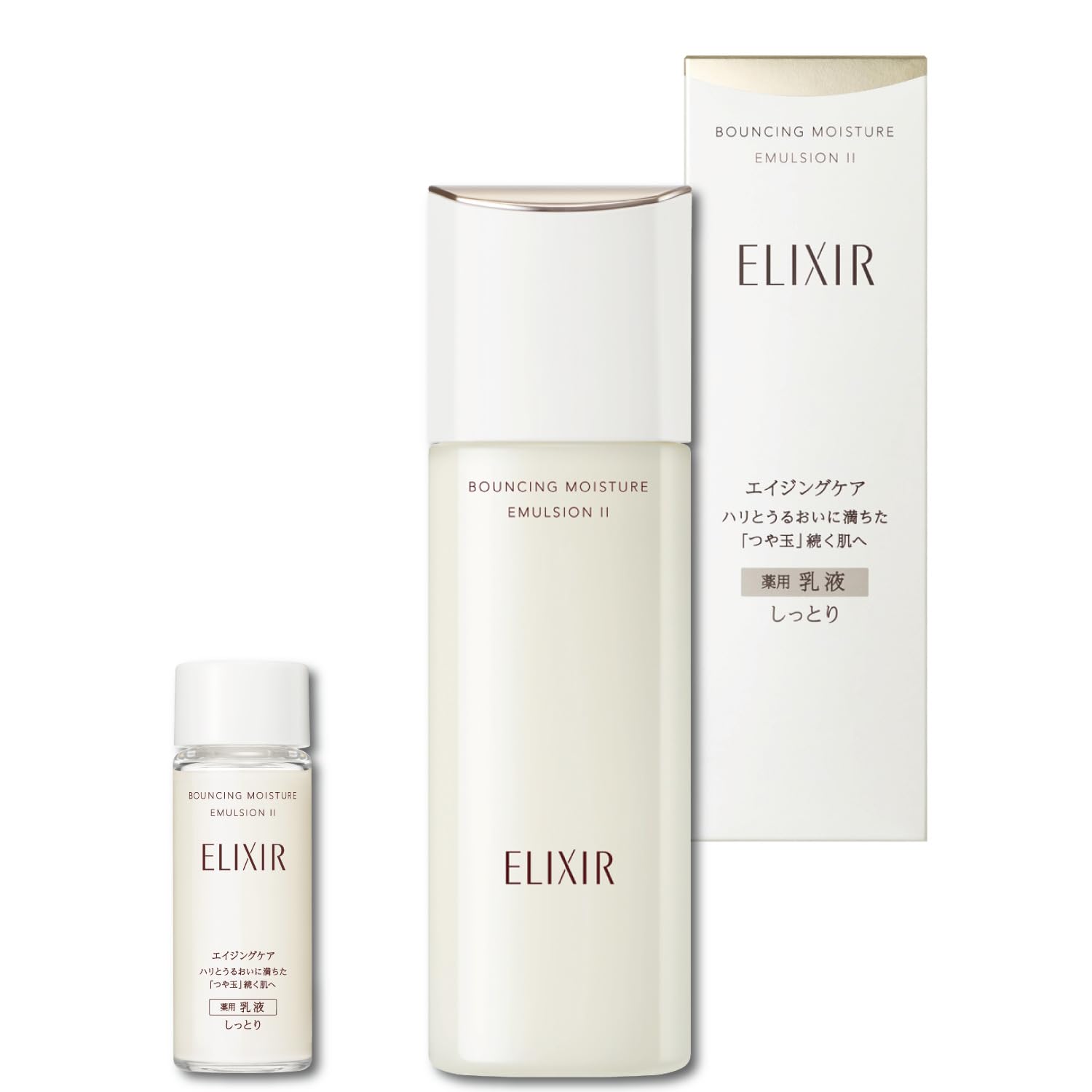 

ELIXIR Lift Moist Эмульсия SP 2 130 мл 18 мл (Тип увлажнения) + Квази-лекарственная эмульсия/крем [Включает образец экстра-большого размера]