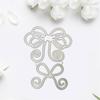 Metal Die Cuts Carbon Steel Embossing Stencils Bow Shape Cutting Dies for Paper Crafts Card Making DIY Scrapbooking