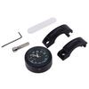 Motorcycle Clock Waterproof Radio Digital Aluminum Handlebar Mount Watch, Motorcycle
