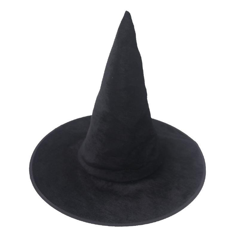 Cross-Border Black Witch Hat for Adults and Kids - Halloween Costume Party Prop