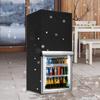 Outdoor Use Upright Freezer Cover Water Resistant Oxford Fabric Protectors Fits 56x58x86cm Compacts Refrigerators Dustproof