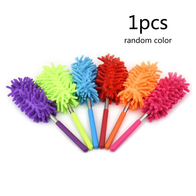 Telescopic Extendable Magic Microfibre Cleaning Feather Duster Extending Brush