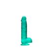 RealRock - Realistic dildo with balls 15 cm