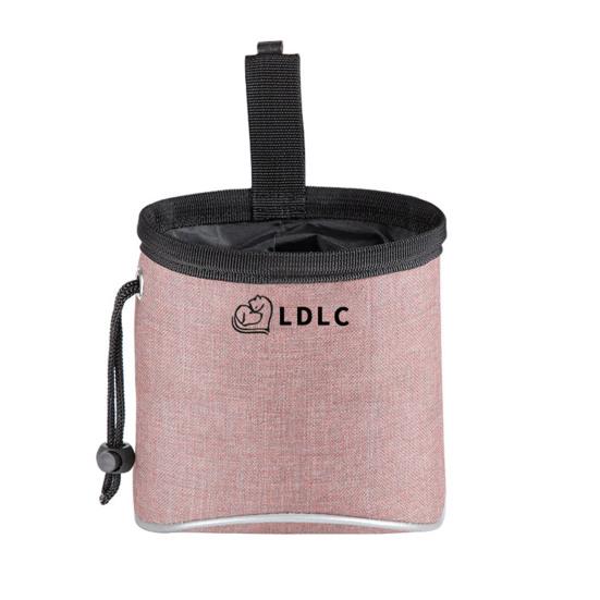 Dog Treat Pouch Multifunctional with Waist Belt Oxford Cloth Large Capacity Dog Snack