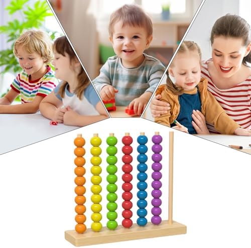 Color Sorting Stacking Puzzle Game for Kids, Fast Pattern Challenge Rings, Cognitive Skills & Concentration Booster Toy for Boys and Girls