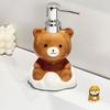 340ml soap dispenser Cloud Bear hand sanitizer bottle ceramic press bottle bathroom shampoo shower gel bathroom accessories