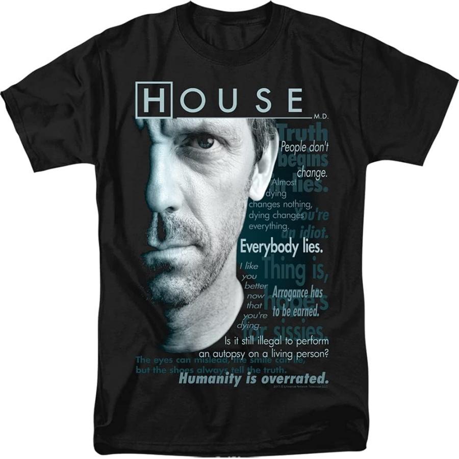 

Trevco Men s House Tv Series Short Sleeve T-Shirt(1) XXXXXL чорний