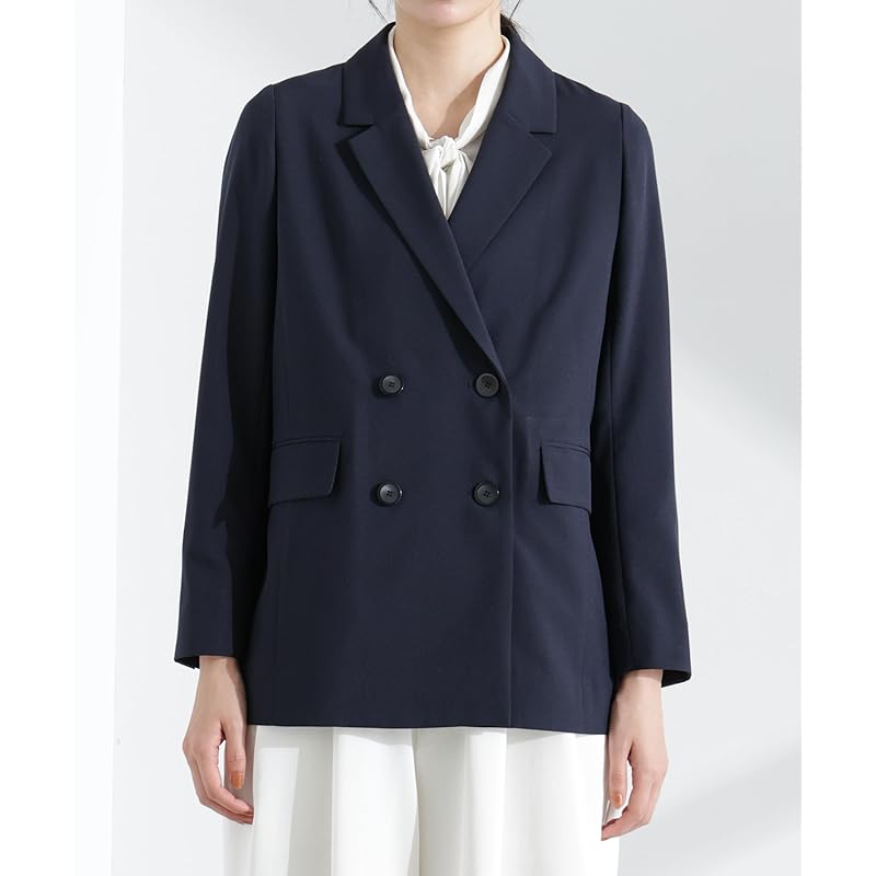 [Nano Universe] Light Function Double Jacket (Setup Possible) Ladies S 037 Ivory 669-5116300