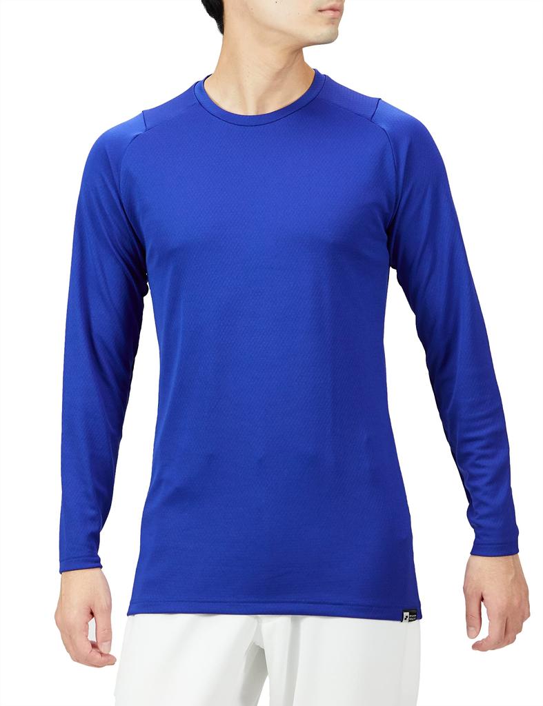 SSK Undershirt Low-Neck Long-Sleeve Mid-Fit