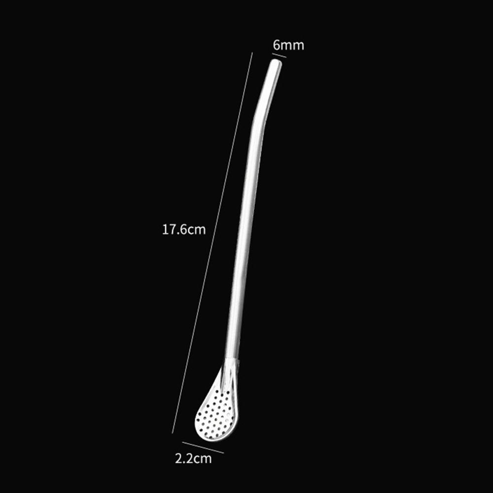 2pcs set Food Grade Stainless Steel Stainless Steel Stirring Rod For Coffee Milk Tea