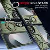 Armor Case For Samsung Galaxy Z Fold 7 5G Slide Camera Protection Phone Case for Galaxy Z Fold 6 Magnetic Ring Holder Cover