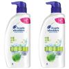 Head & Shoulders Apple Fresh Scalp Shampoo Clean and Refreshing Scent 850ml 2 Pcs