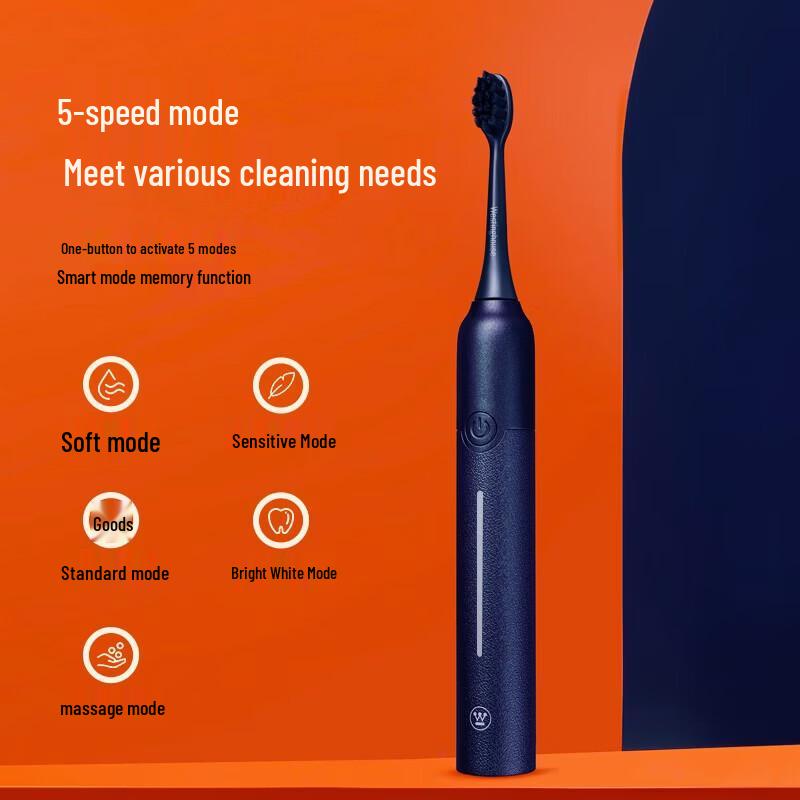 Westinghouse WT-508 Sonic Electric Toothbrush CN plug (adapter included)