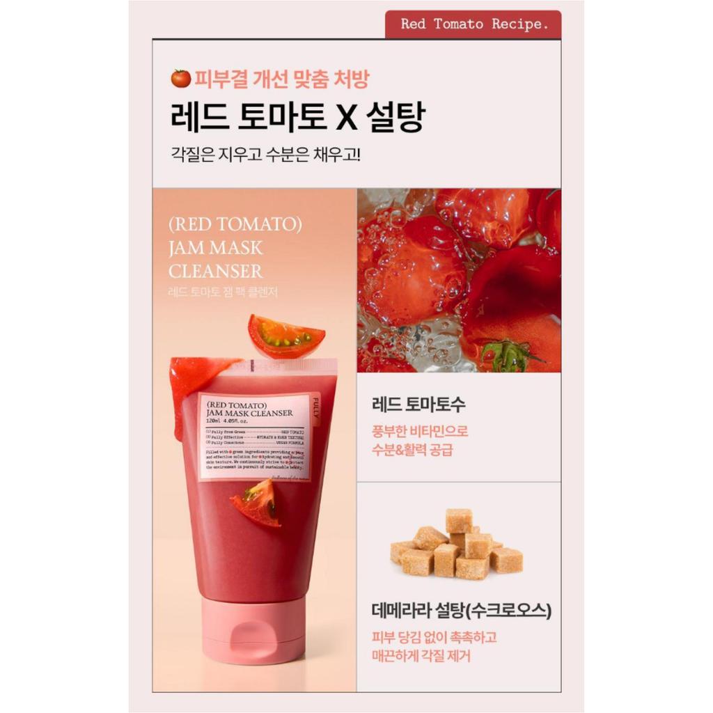 fully Pack Cleanser 120ml (Green Tomato/ Red Tomato/ Rice Dough)