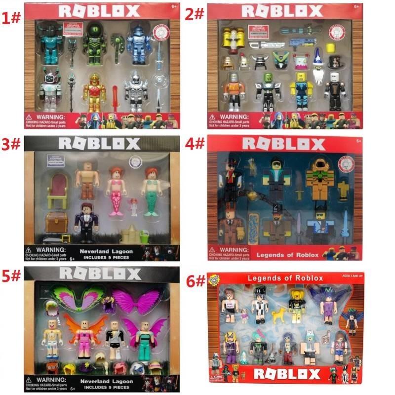Premium Qualität Roblox Spiel Figma Spielzeug Champion Roboter Meerjungfrau Spielset Action Mini Figuren Spielzeug