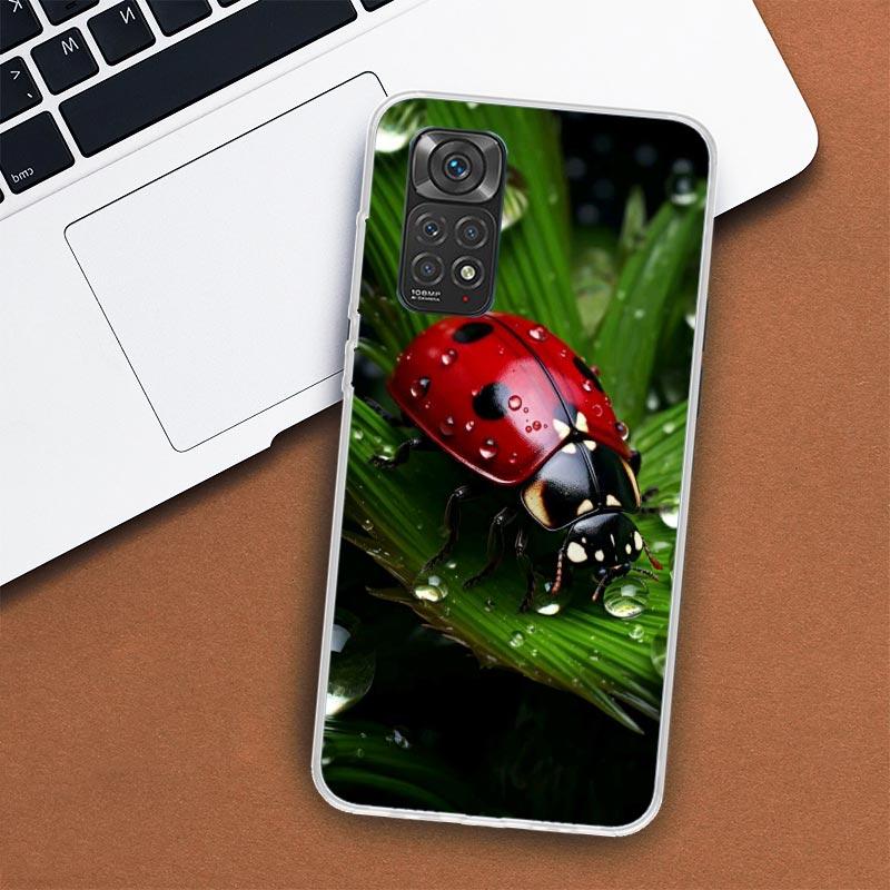 Pouzdro na telefon Xiaomi Redmi Note 13 12 12S 11 11S 10 10S 9 9S 11T 11E Pro Plus 8 8T 7 + Coque Cover