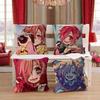 Anime M-mitsuba Pillowcase Bedroom Sofa Decorative Cushion Cover With Zipper Soft Cushion Cover